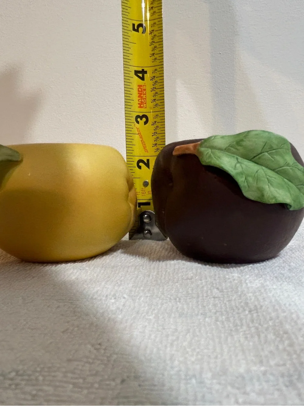 Vtg Set PartyLite Ceramic Fruit Tea Light Votive Candle Holders Holder Farmhouse